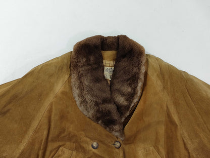 HERMES Pigskin Dolman Sleeve Leather Jacket Mouton Jacket