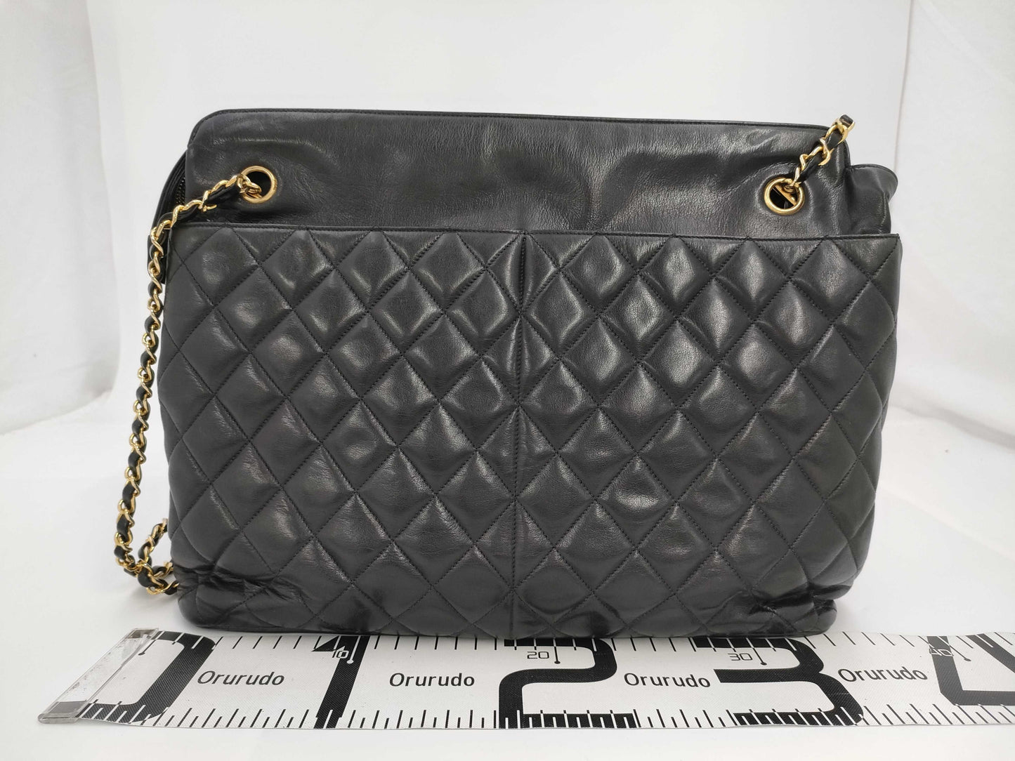 CHANEL Lambskin Shoulder Bag Coco No. 1