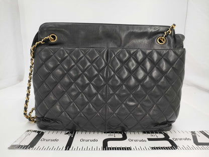 CHANEL Lambskin Shoulder Bag Coco No. 1