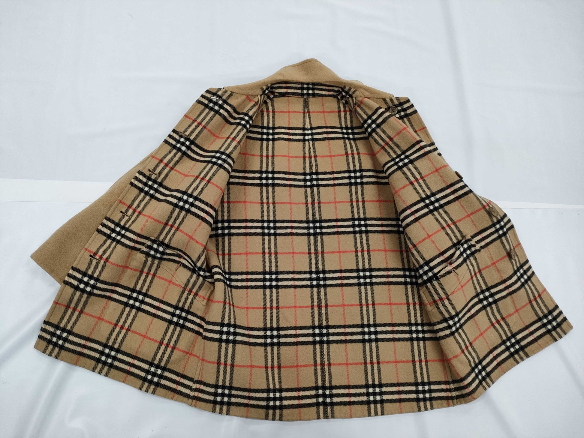 BURBERRY Wool Reversible Coat