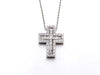Damiani Belle Epoque M Diamond Necklace in 750 White Gold, 10.1g 