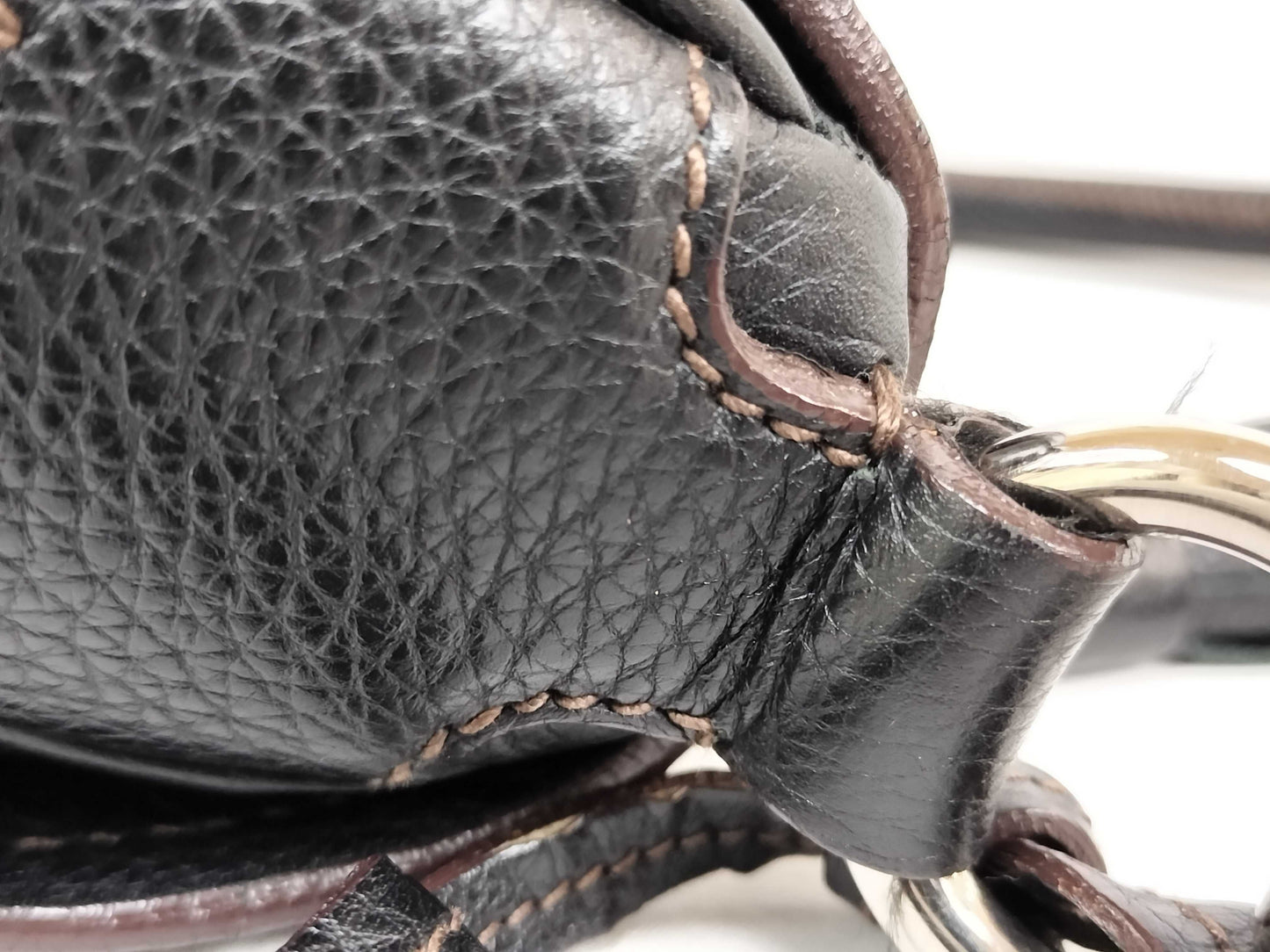 PRADA BR3477 Fringe Hand Shoulder Bag