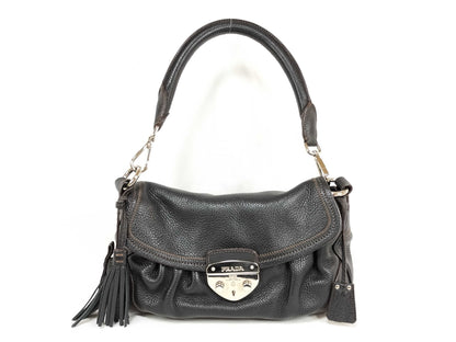 PRADA BR3477 Fringe Hand Shoulder Bag