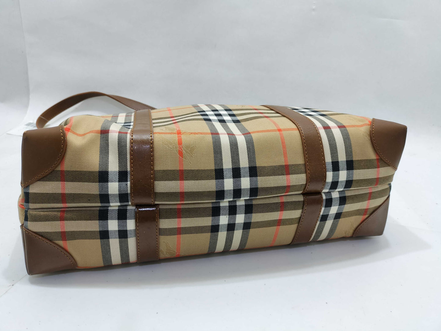 Burberry Check Tote Bag