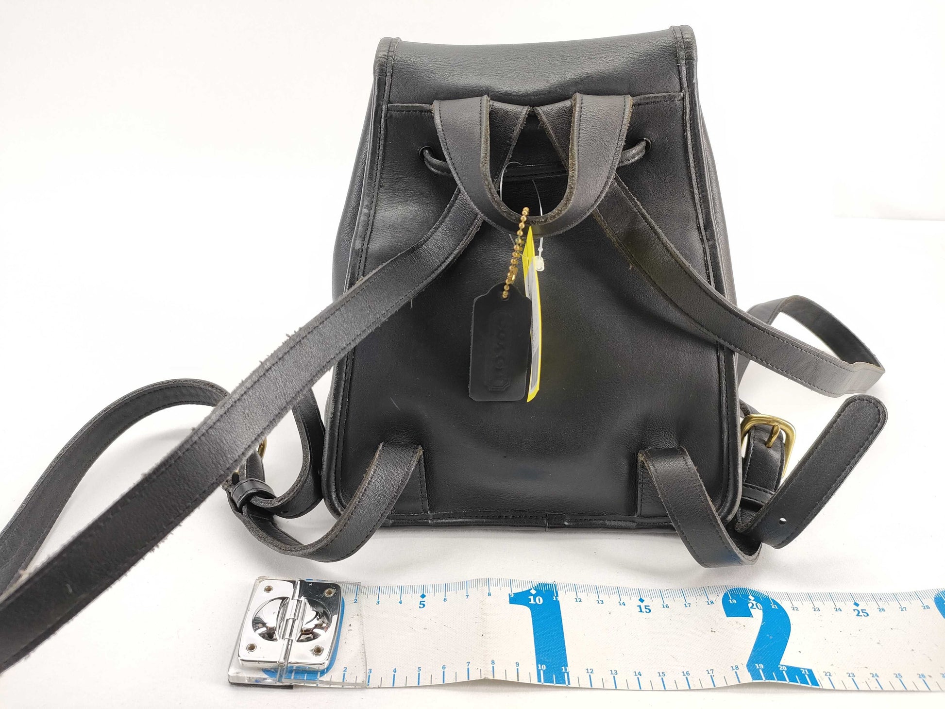 COACH Old 90s Black Mini Backpack