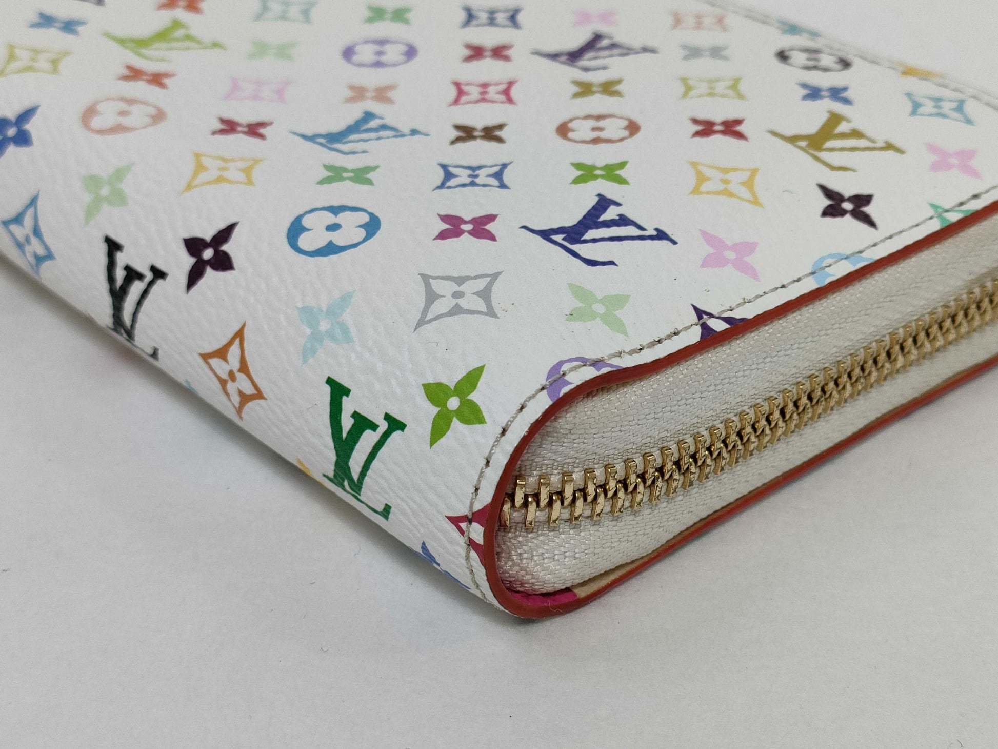 LOUIS VUITTON Monogram Multicolore M13922 LV×TM Zippy Wallet