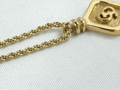 Dior necklace/CD logo necklace