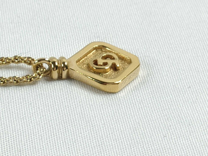 Dior necklace/CD logo necklace