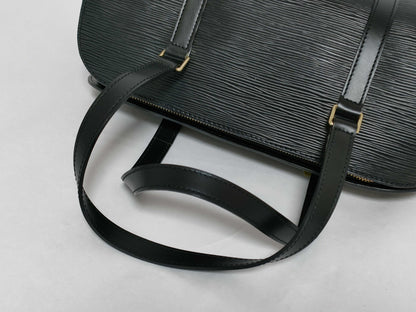 LOUIS VUITTON Epi Soufflot Handbag with Pouch, Boston Bag
