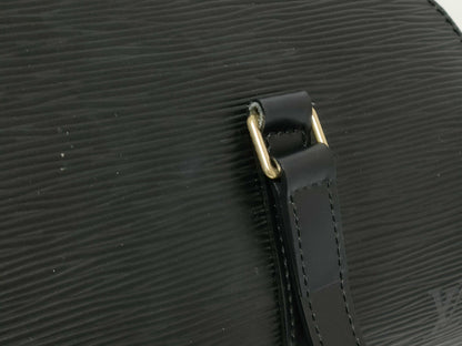 LOUIS VUITTON Epi Soufflot Handbag with Pouch, Boston Bag