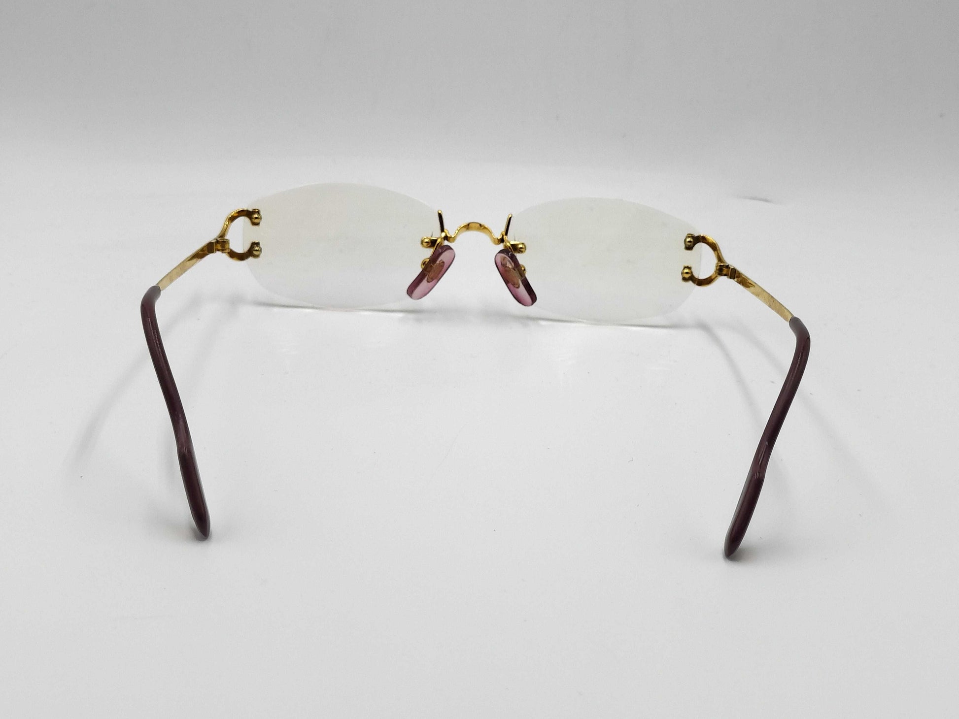 Cartier Prescription Glasses, K16/K20/METAL, 19.4g, Other Accessories 