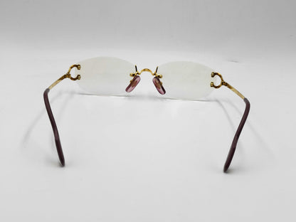 Cartier Prescription Glasses, K16/K20/METAL, 19.4g, Other Accessories 