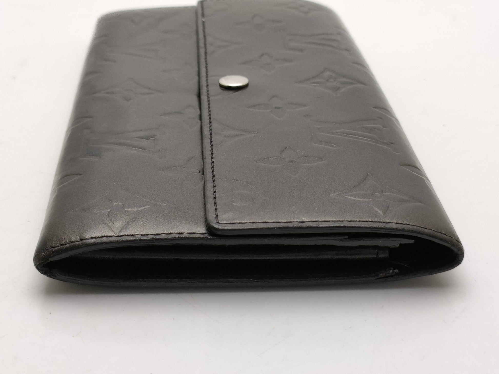 LOUIS VUITTON Monogram Matte Portefeuil Sara M65142 Wallet