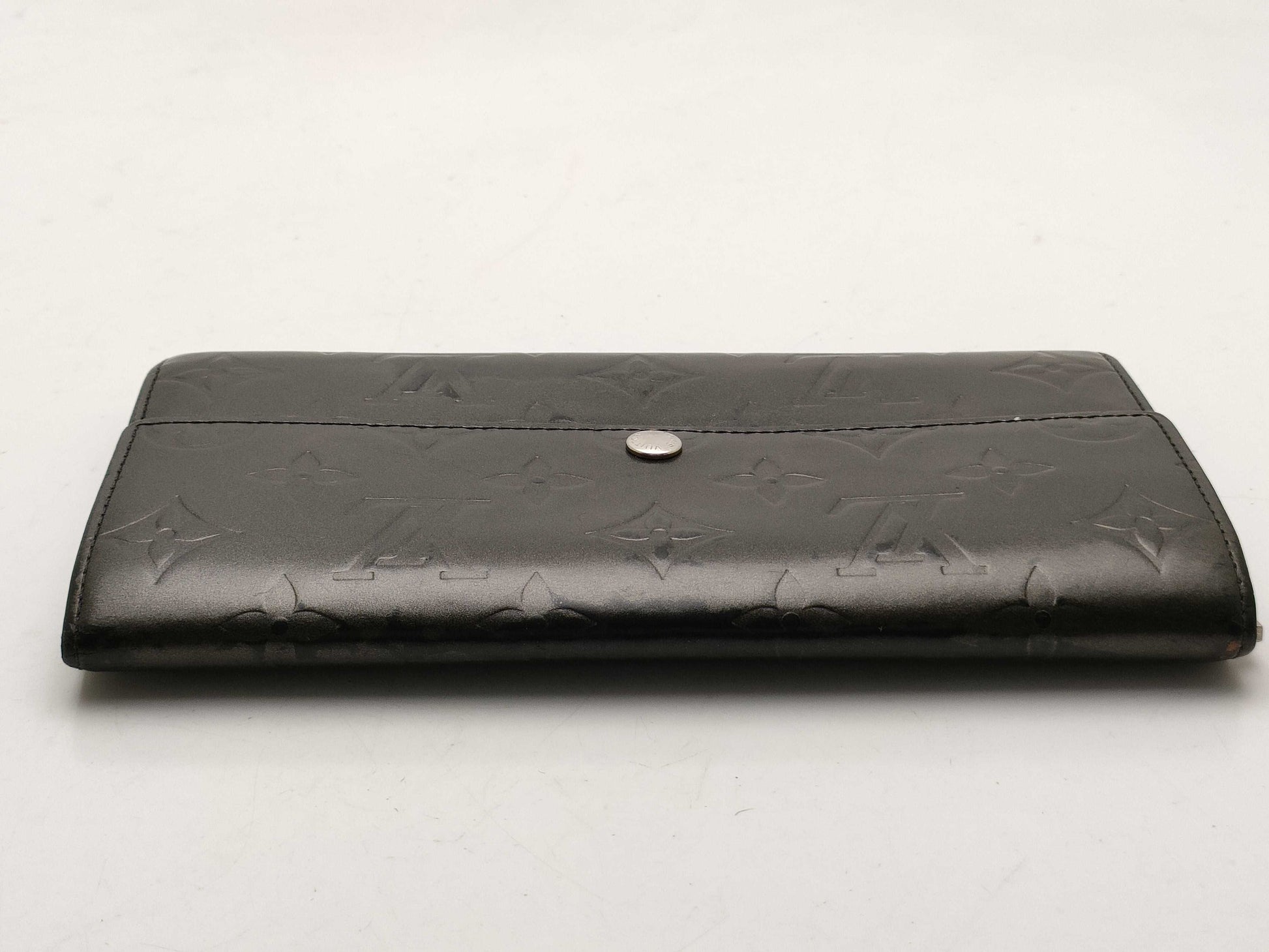 LOUIS VUITTON Monogram Matte Portefeuil Sara M65142 Wallet