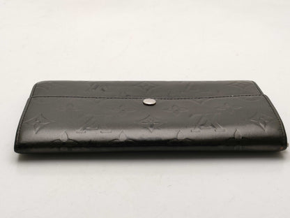 LOUIS VUITTON Monogram Matte Portefeuil Sara M65142 Wallet