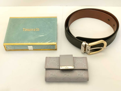 GUCCI Key Case/Belt Tiffany Trump Belt