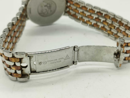 OMEGA Devil Quartz Round Stainless Steel x GP Boys' Watch