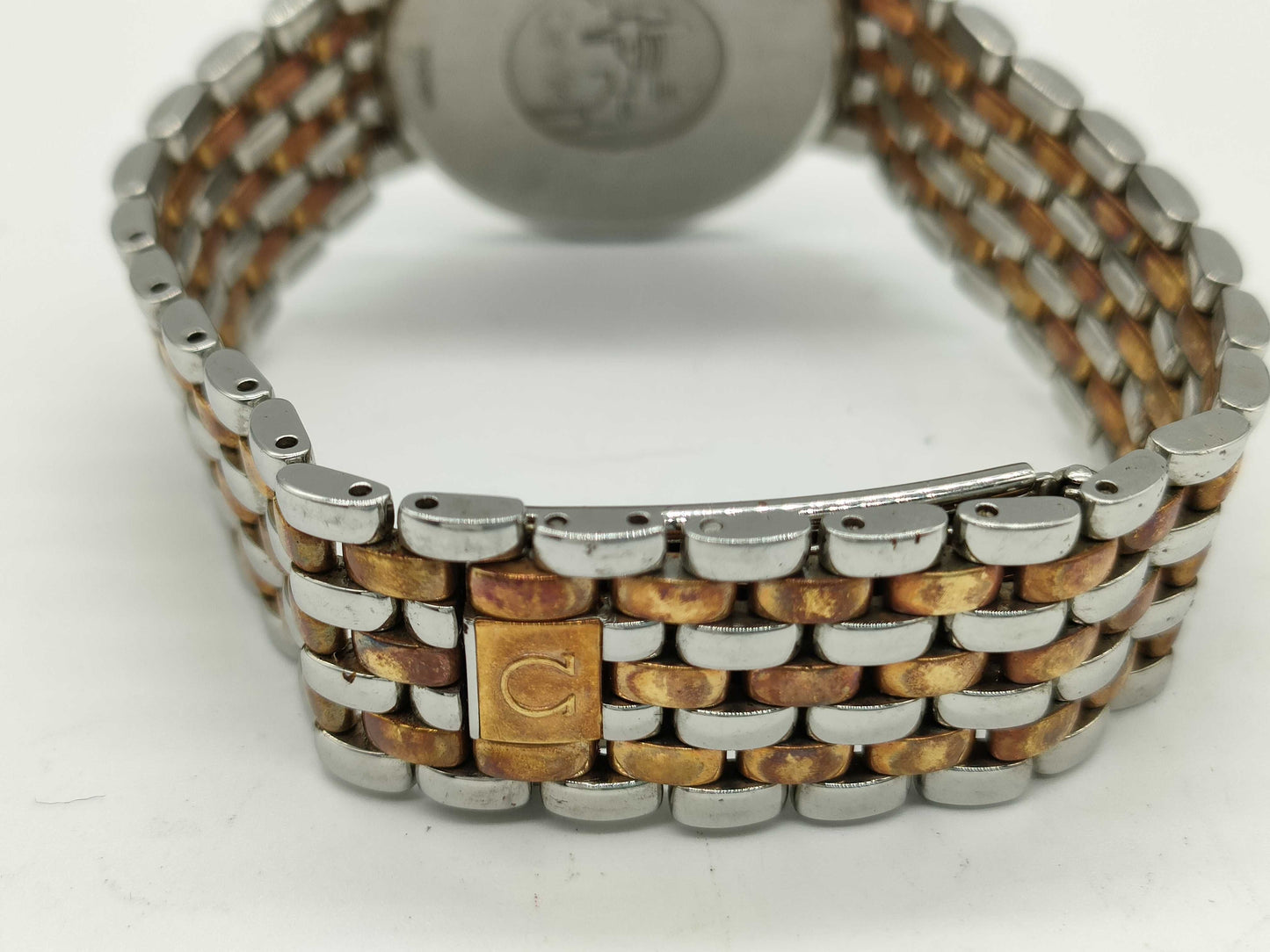 OMEGA Devil Quartz Round Stainless Steel x GP Boys' Watch