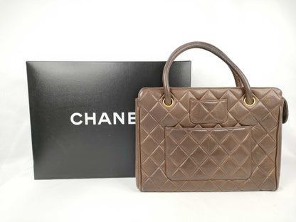 CHANEL Lambskin Quilted Handbag