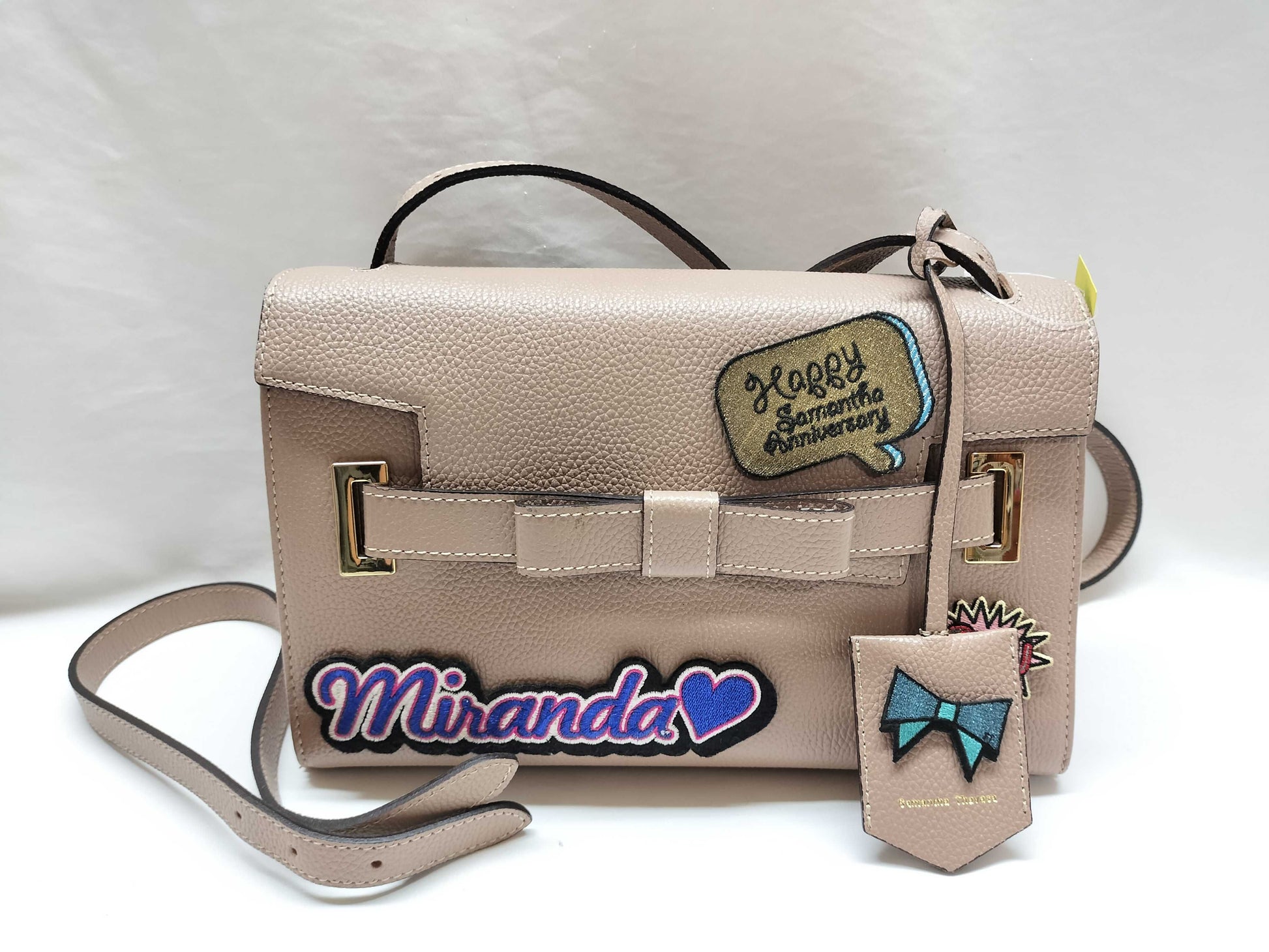 Samantha Thavasa Patch Shoulder Bag