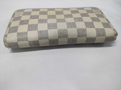 LOUIS VUITTON Damier Azur Zippy Wallet