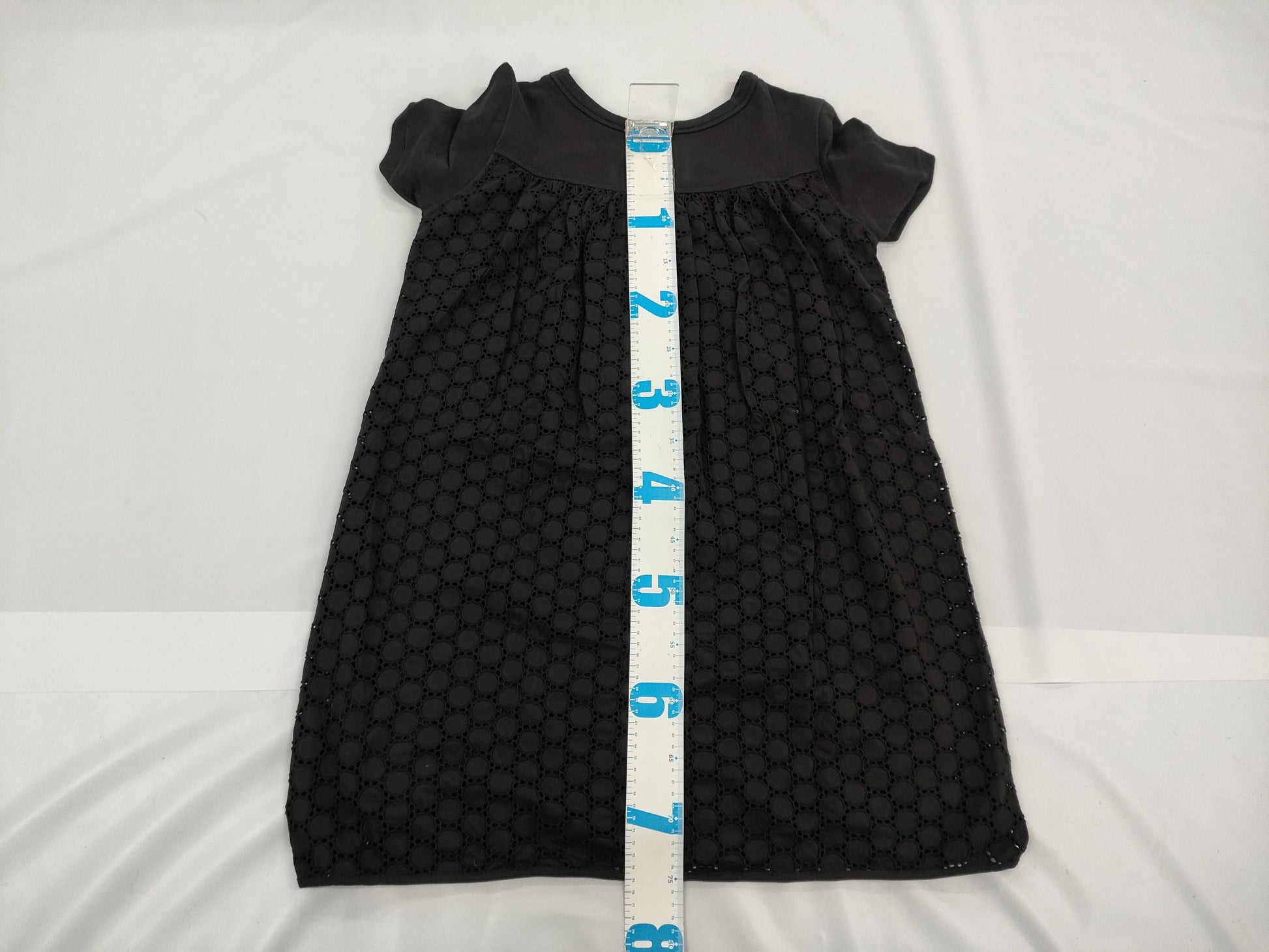 MONCLER Short Sleeve Tunic Black Top