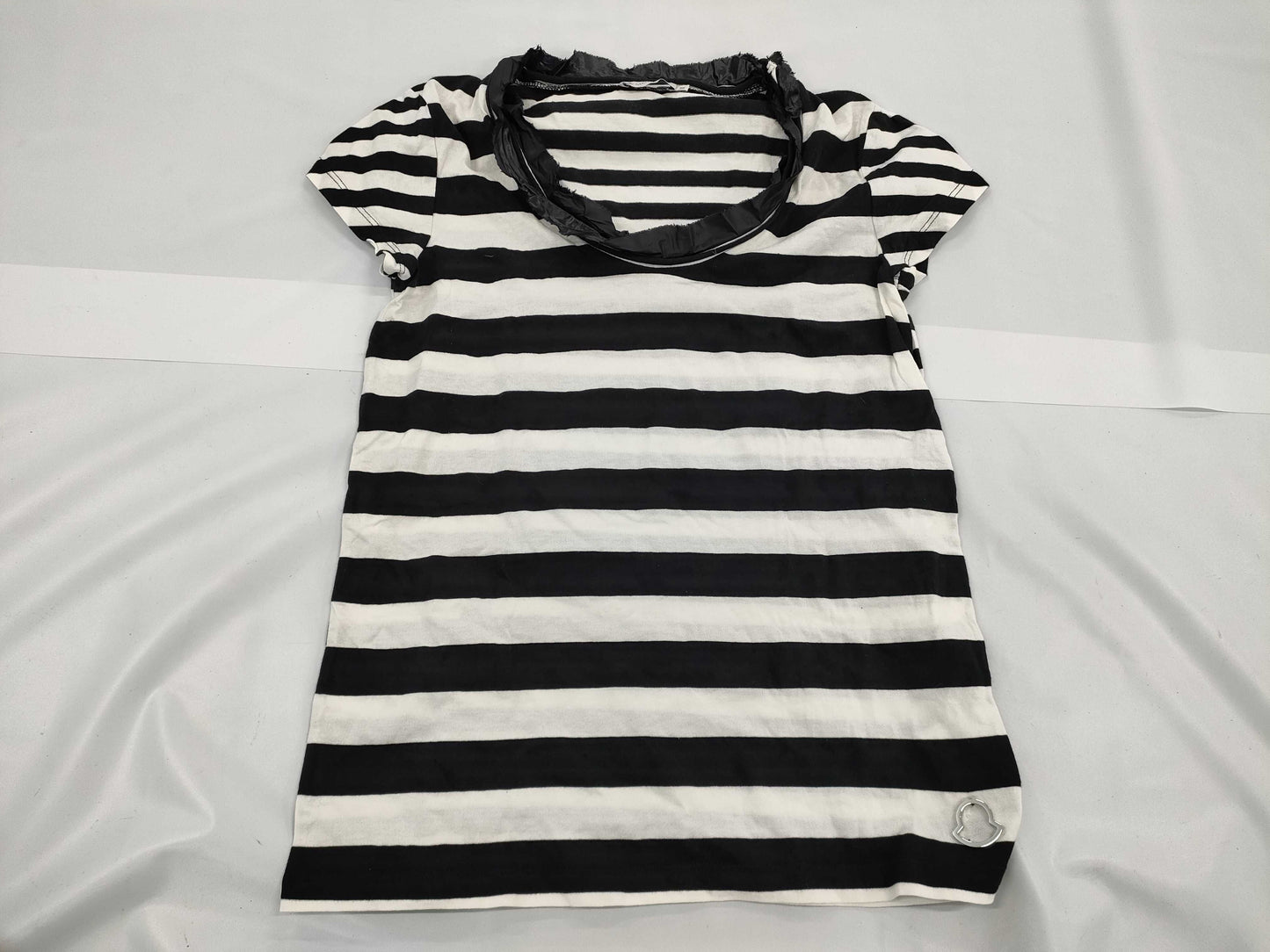 MONCLER Striped Short Sleeve T-Shirt