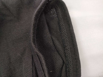 MONCLER Frill T-shirt Black Tops