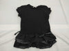 MONCLER Frill T-shirt Black Tops