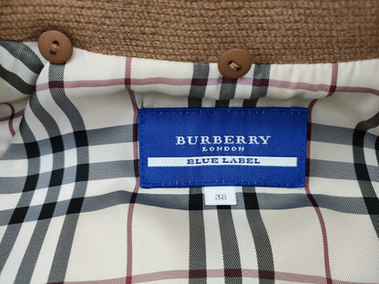 BURBERRY Blue Label Nova Check Coat Jacket