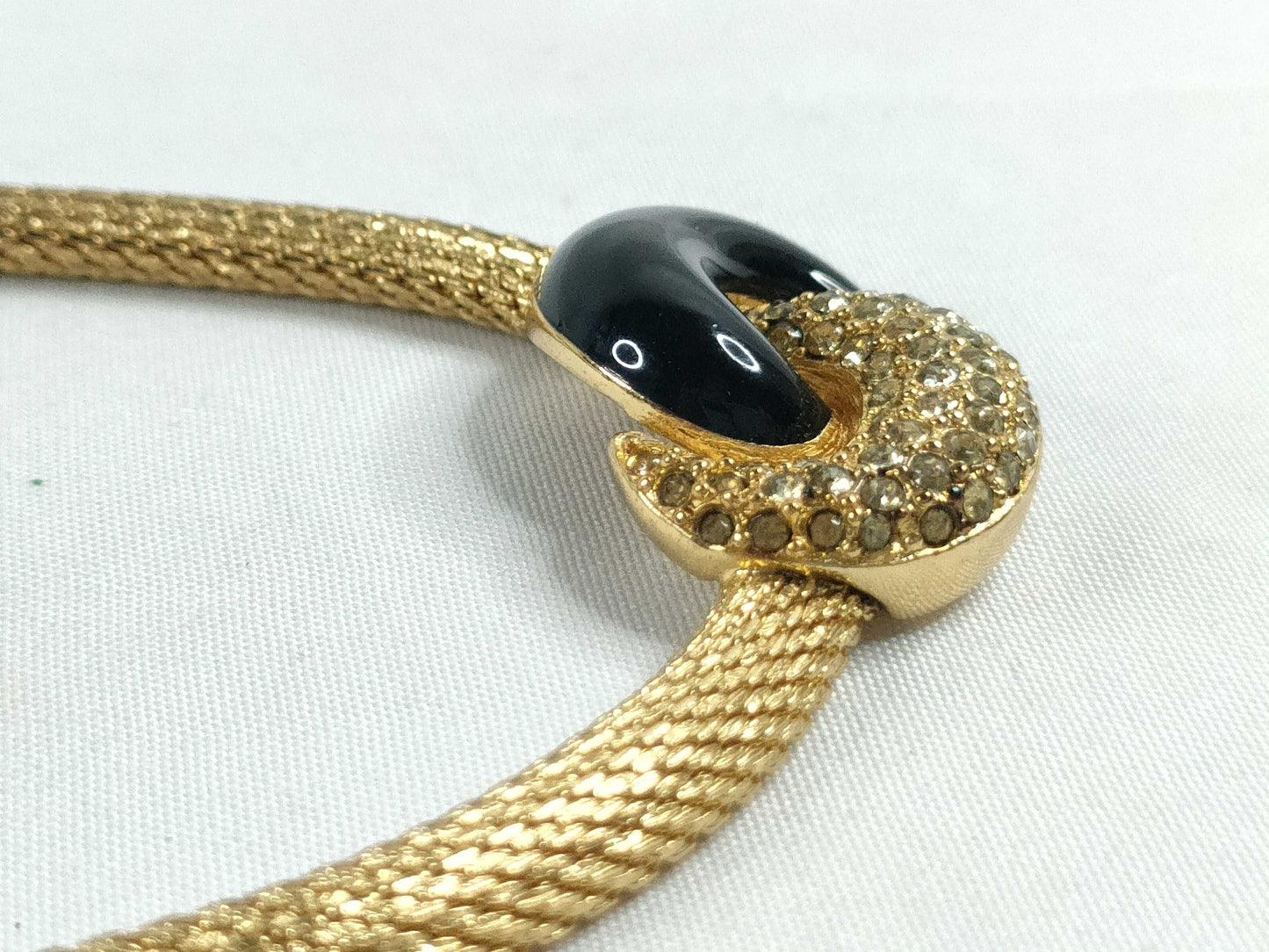 Dior Necklace/Rhinestone/Cross Necklace