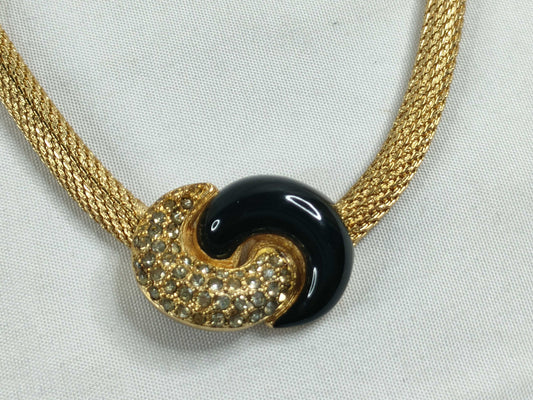 Dior Necklace/Rhinestone/Cross Necklace