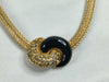 Dior Necklace/Rhinestone/Cross Necklace