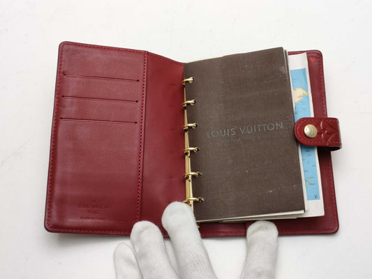 LOUIS VUITTON Verni Agenda PM Notebook Cover