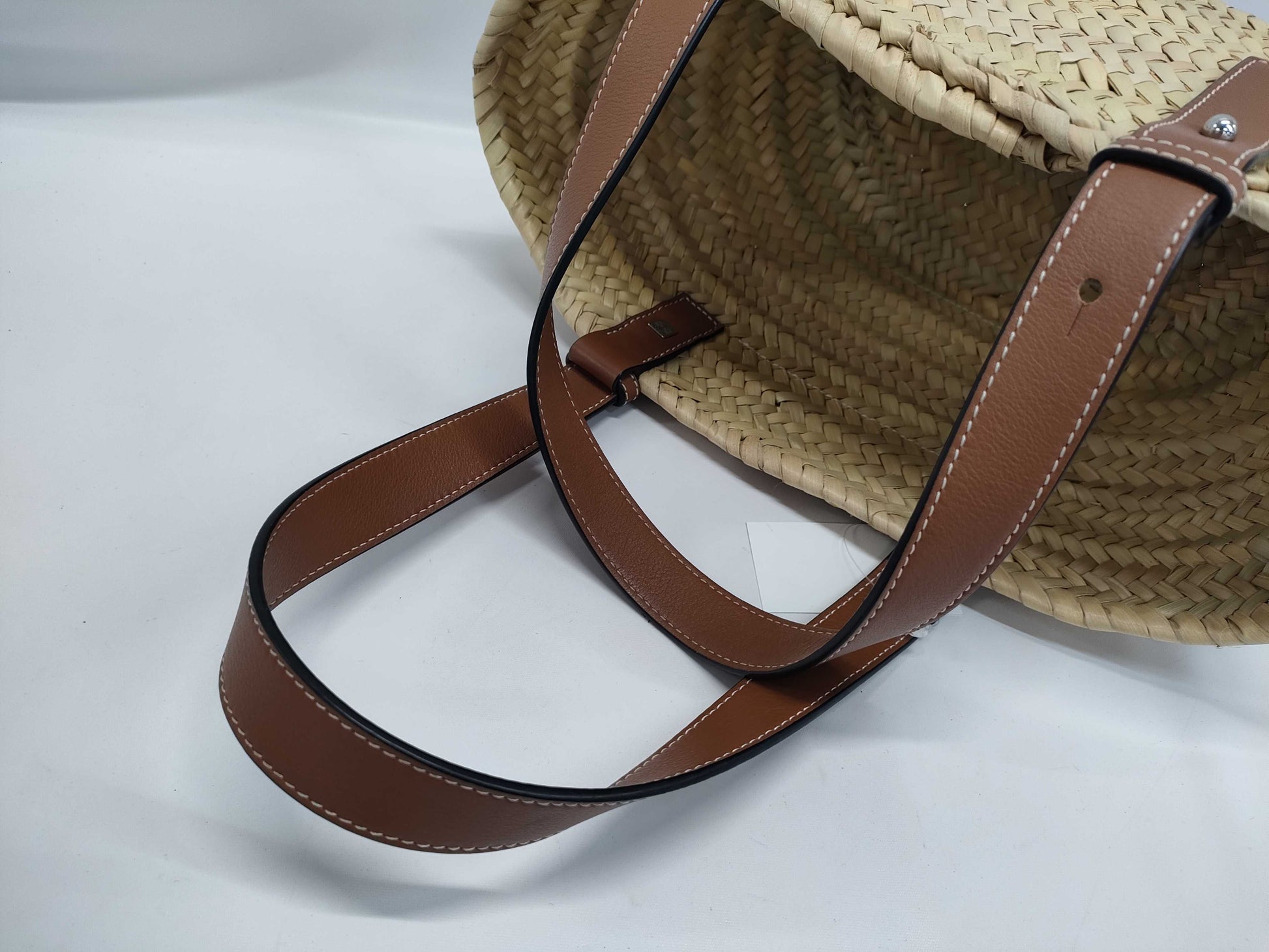 LOEWE Basket Straw Bag Handbag