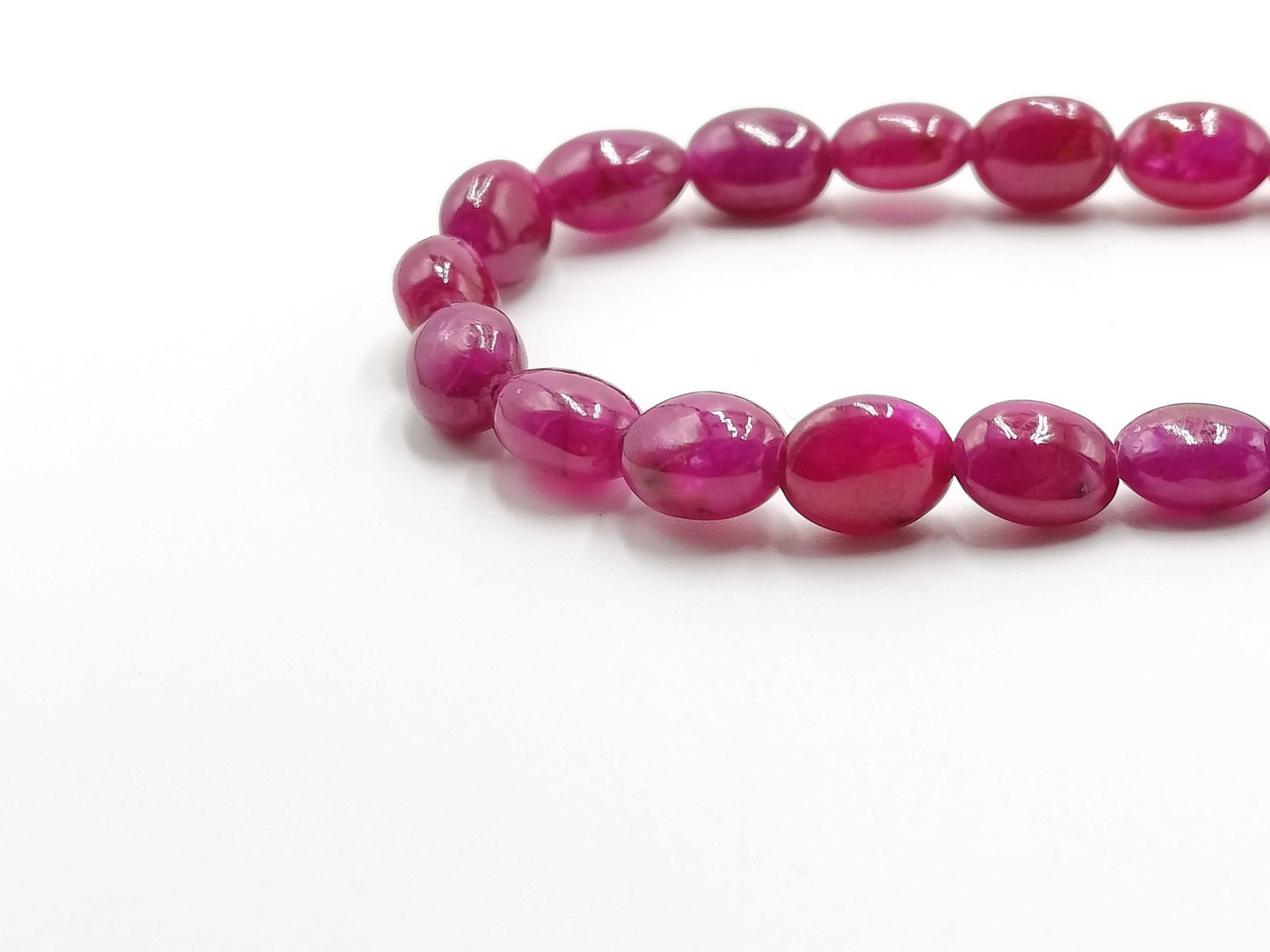 Colored Stone SV925 21.4g Necklace 