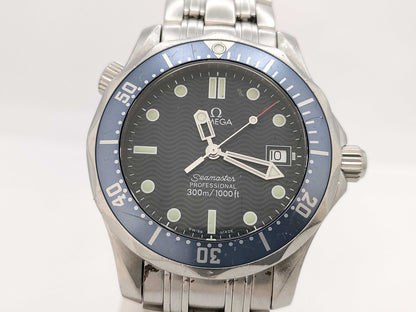 OMEGA Seamaster 2561.80 58481077 Quartz Blue Dial Men's Watch