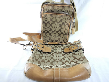 COACH Signature Old 045-4270/B06K-3574 Shoulder Bag *2