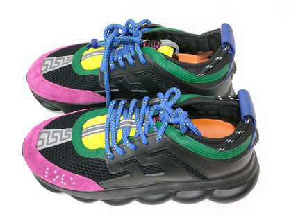 VERSACE Chain Reaction Multicolor Dad Sneakers