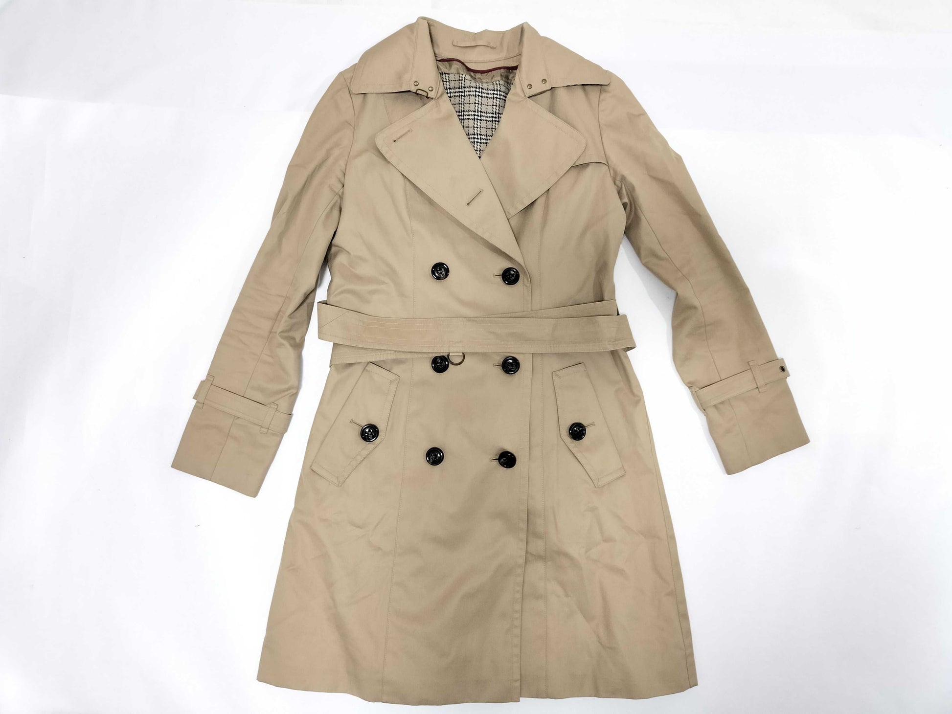 BURBERRY Nova Check Trench Coat
