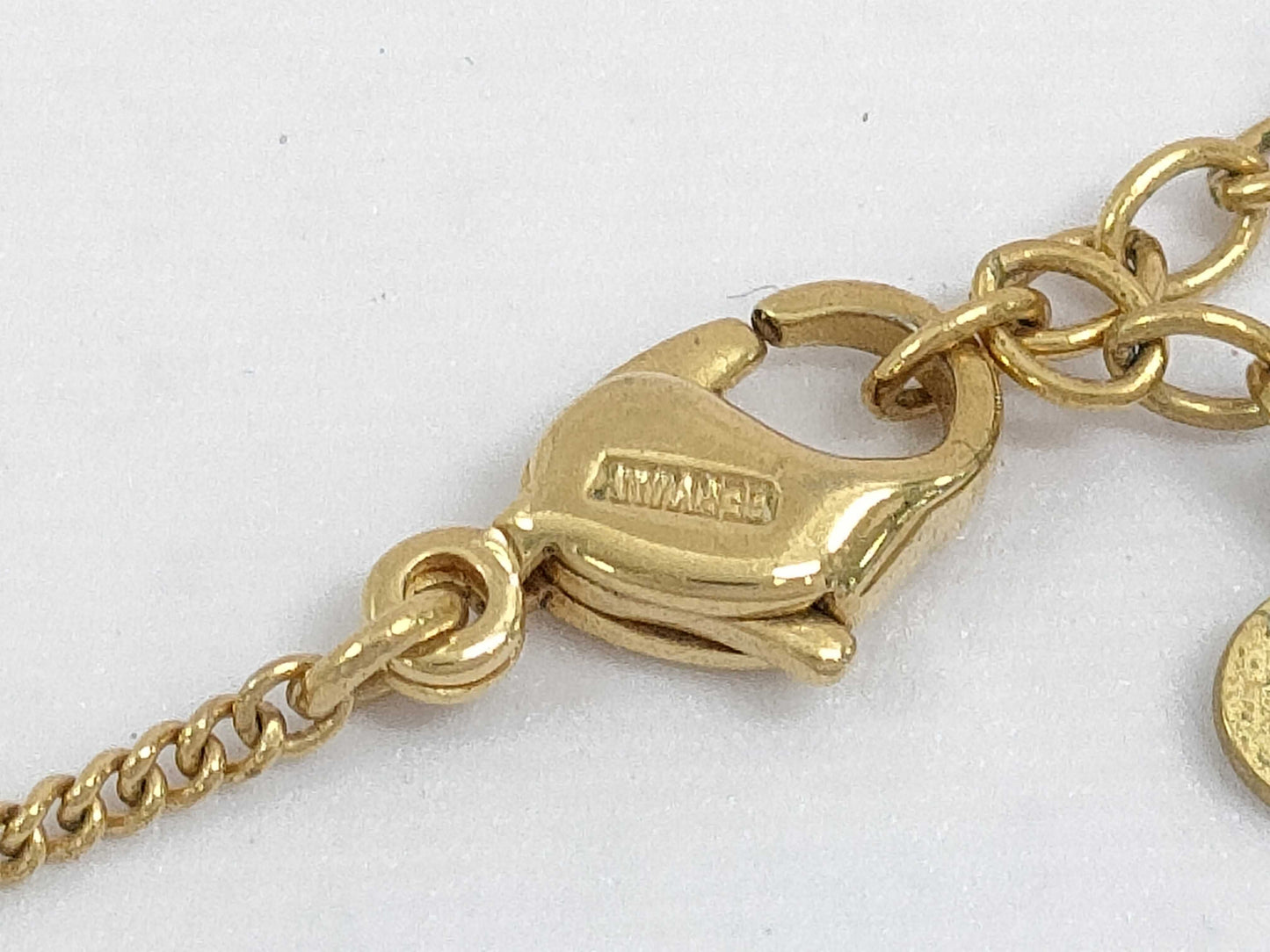 Dior CD logo necklace