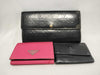 LOUIS VUITTON Monogram Wallet/Accessory Set of 3: 2 Louis Vuitton Wallets and 1 Prada Wallet