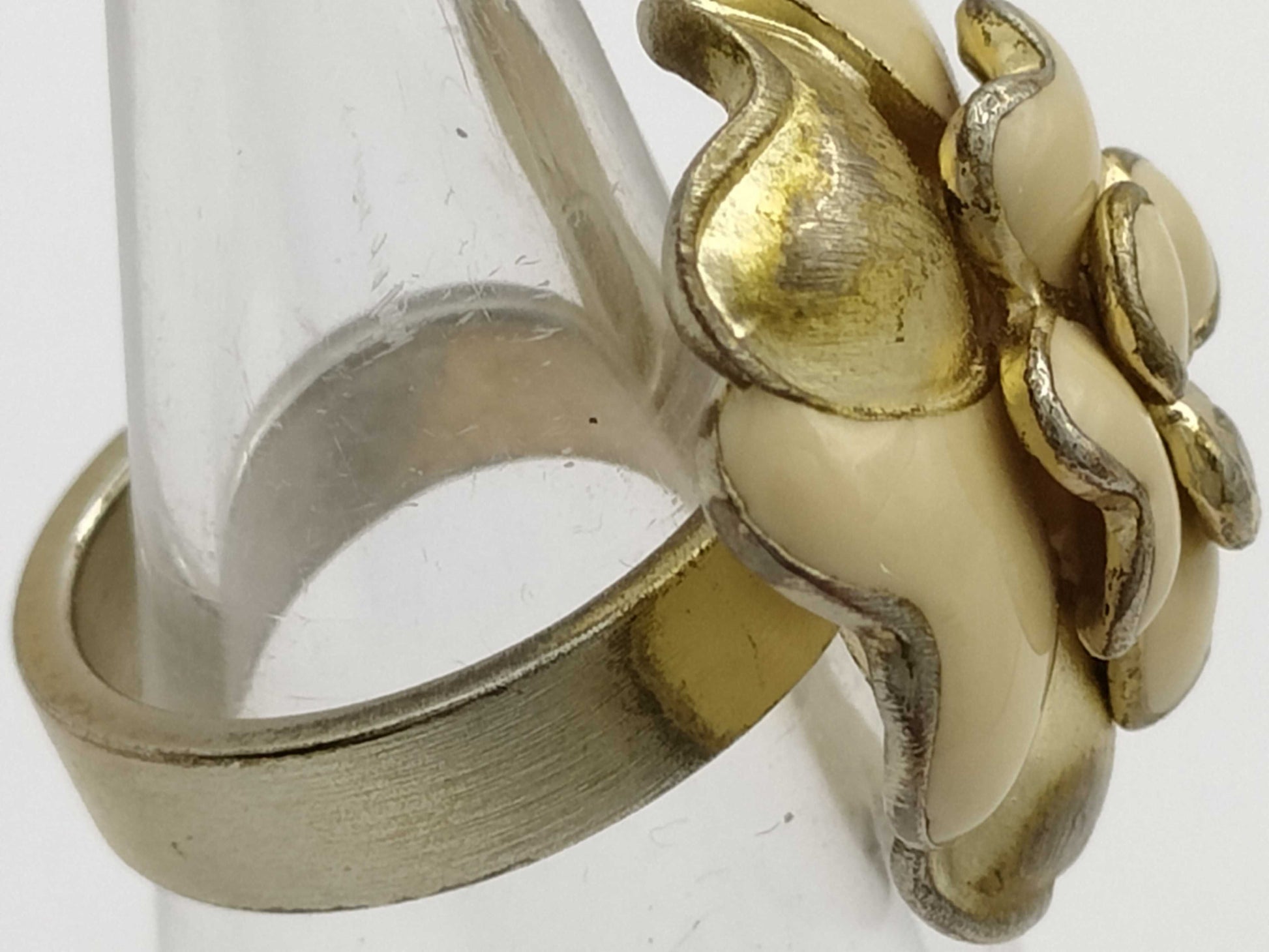 CHANEL Camellia CHANEL Ring Flower 07/P Ring