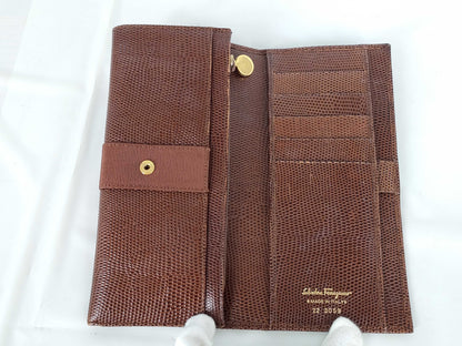 Salvatore Ferragamo Vara Long Wallet 22-3059 Wallet