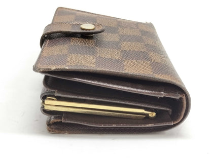 LOUIS VUITTON Damier Porte Monnaie Bi-Empire Viennois N61664 Wallet