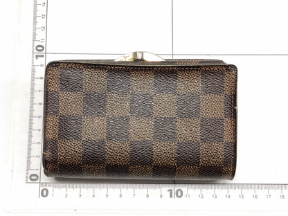 LOUIS VUITTON Damier Porte Monnaie Bi-Empire Viennois N61664 Wallet