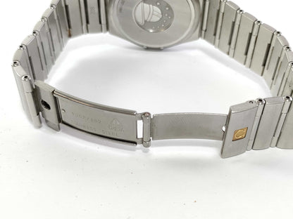 OMEGA Constellation Date Black Dial Unmoving Boys' Watch