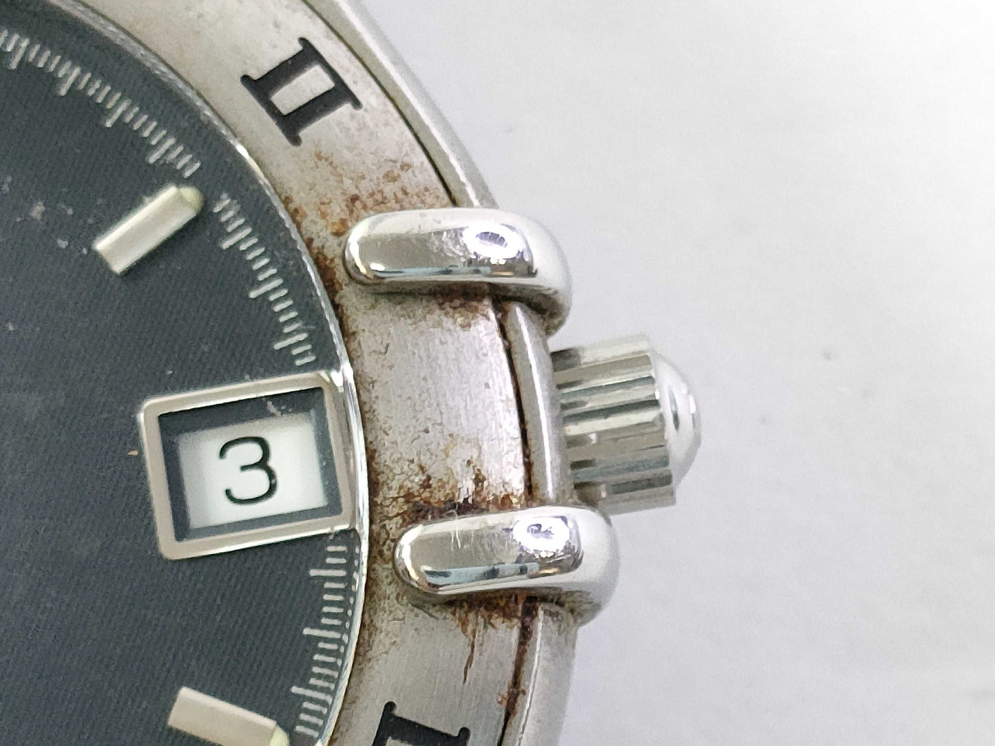 OMEGA Constellation Date Black Dial Unmoving Boys' Watch