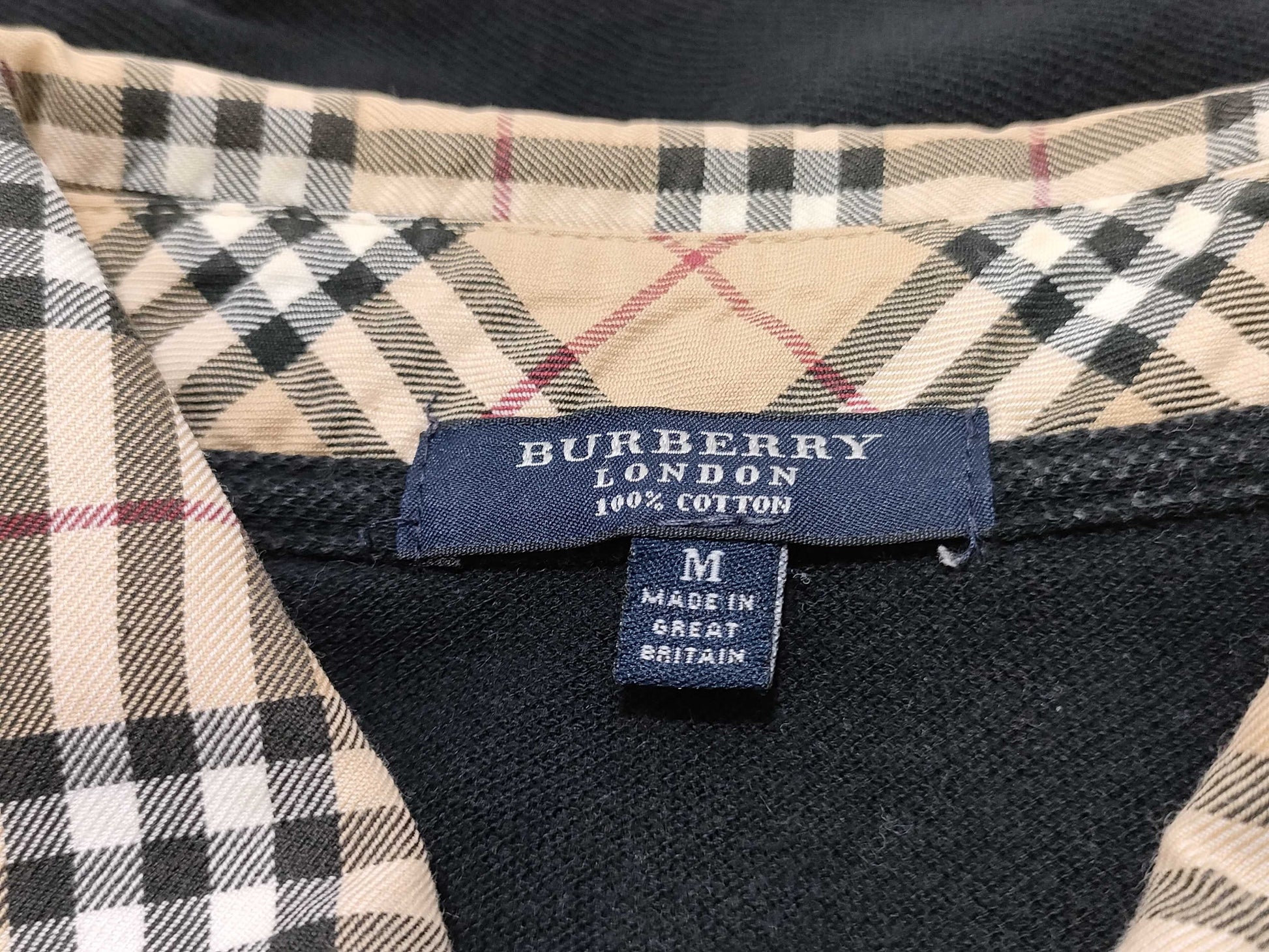 BURBERRY London Nova Check Polo Shirt Other Apparel