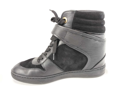 LOUIS VUITTON Postmark Line High-Top Sneakers